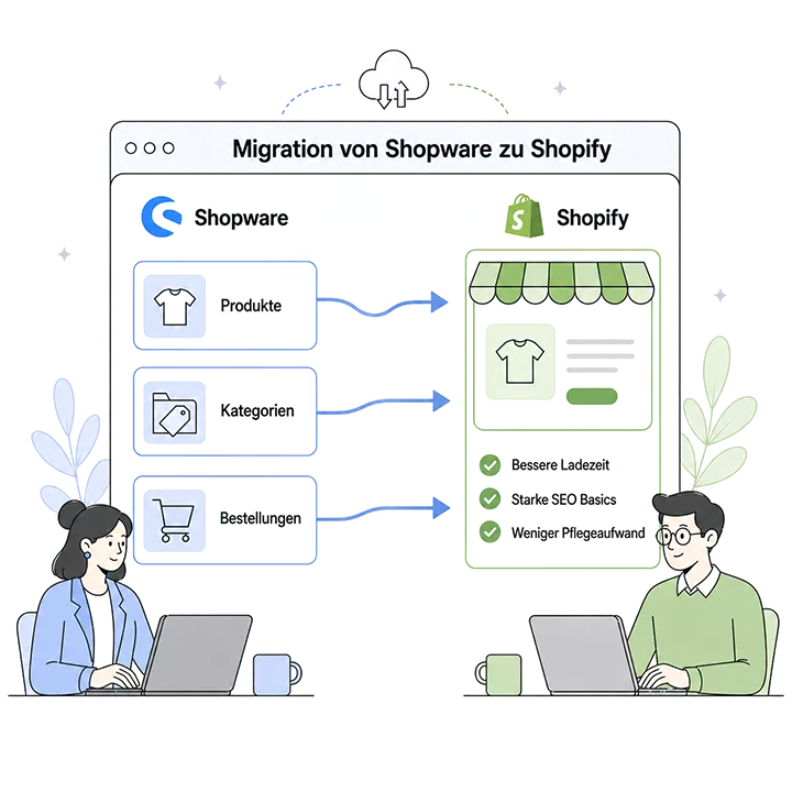 Shopware zu Shopify Migration